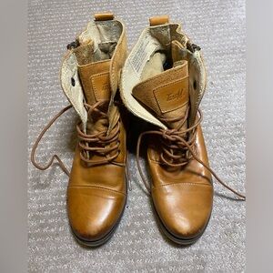 Women’s Tara M leather combat boots